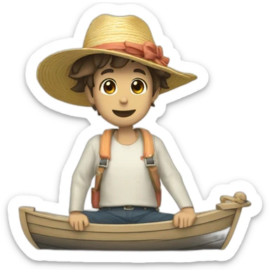 the sunny (straw hat crew's boat) sticker