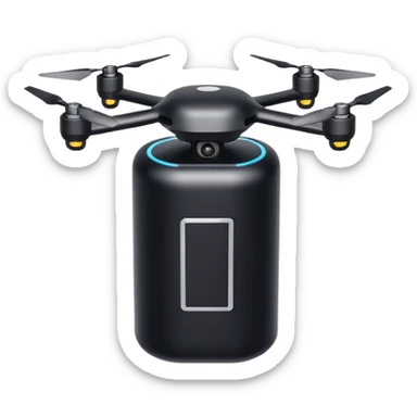 drone battery sticker