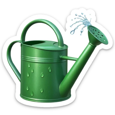 watering can sticker