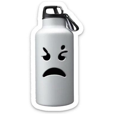 physically damaged hydro flask sticker