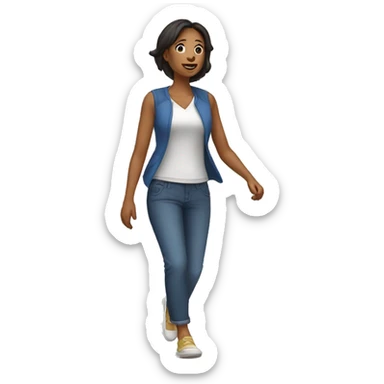 Une momie qui marche sticker