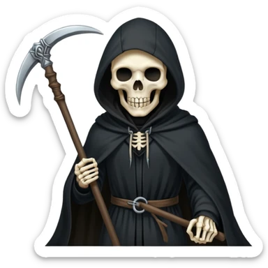 Grim Reaper sticker