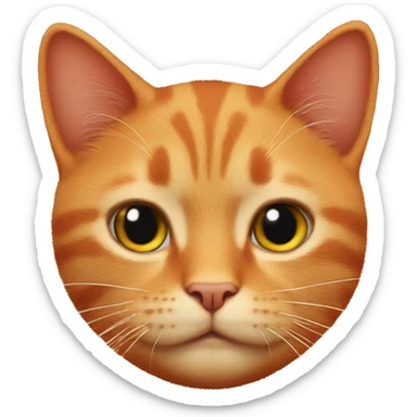 The red cat meinkun sticker