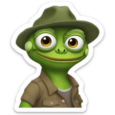 pepe-cringe sticker