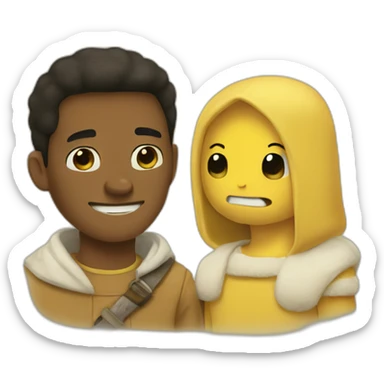 Finn and Jake sticker