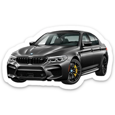 BMW M5 f90 competition sticker