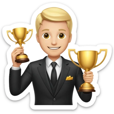 billionaire achievement sticker