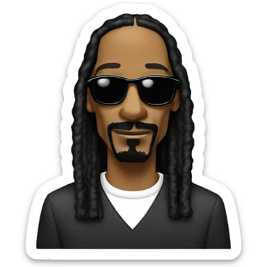 Me as snoop dogg sticker