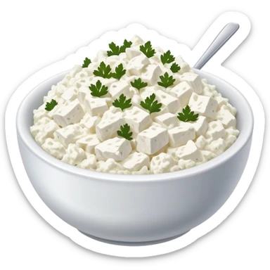 Cottage cheese tuna dill  sticker