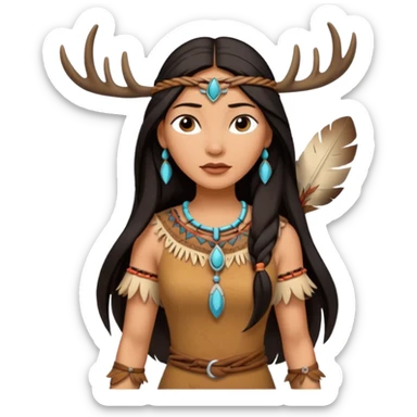 Pocahontas  sticker