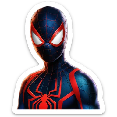 Spiderman miles morales sticker