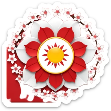 Japan Police Department logo sticker