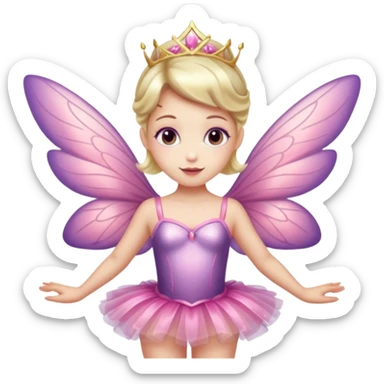 Sugarplum fairy sticker
