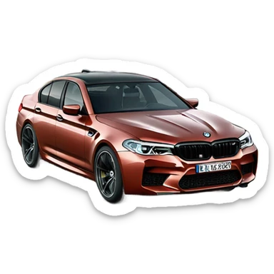 bmw m5  sticker