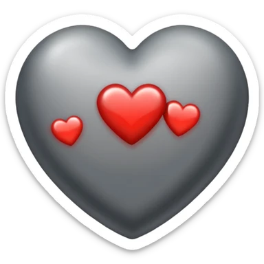 Rock heart  sticker
