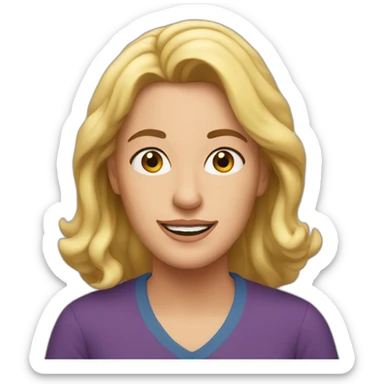 Clair dunphy sticker