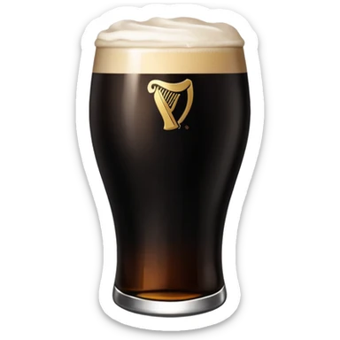 Guiness sticker