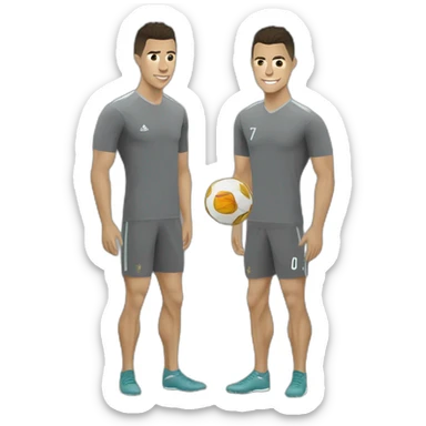 Ronaldo qui fait la vaisselle  sticker