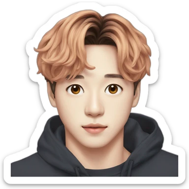 jung kook bts member sticker