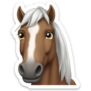 horse roan sticker