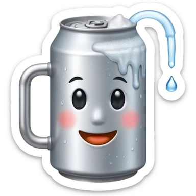 can of cider sticker