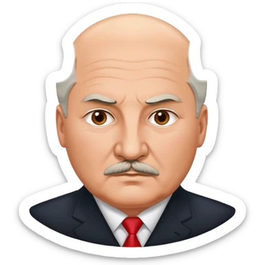 generate unbelievable realistic lukashenko alexander grigorievich sticker