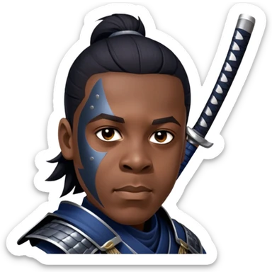 Warrior Samurai sticker