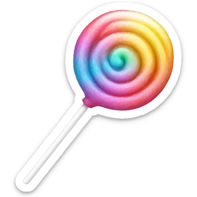 Iridescent lollipop  sticker