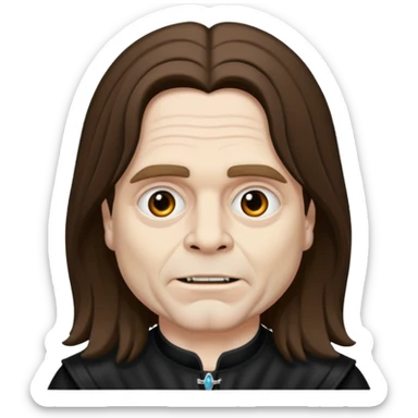 ozzie osbourne sticker