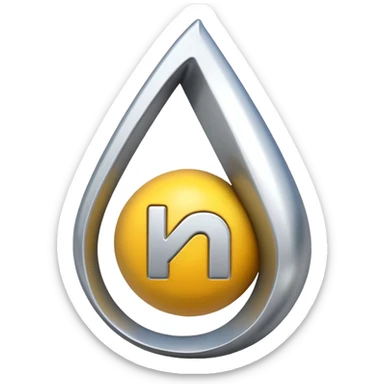 Scientific Symbol of potassium sticker