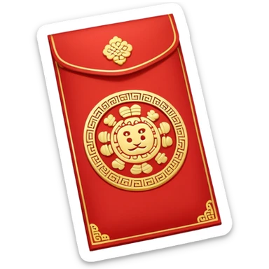red envelope hongbao sticker