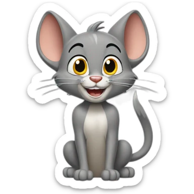 Tom et jerry sticker