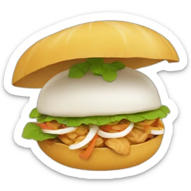 thai street food sticker