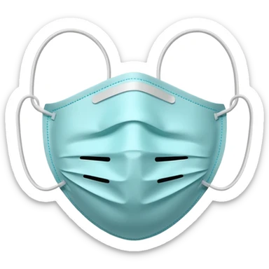 only medical mask sticker