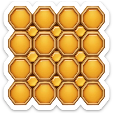 bee hive sticker