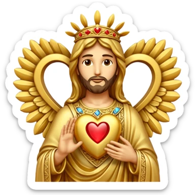 sagrado corazón de Jesús  sticker