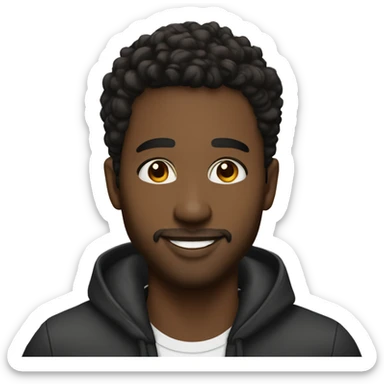 Portrait, American Male, Gay, Feminine 23	Black	Handsome features, soulful brown eyes, infectious smile	Aspiring musician sticker