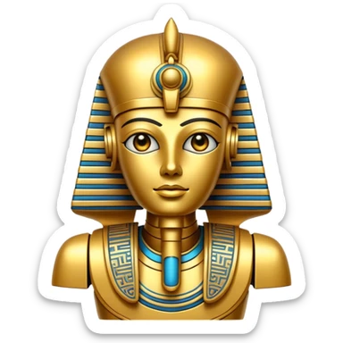 Pharaoh Robot sticker