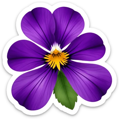 viola odorata sticker
