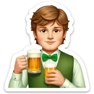 Tipsy Leprechaun sticker