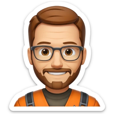 gordon freeman smiling sticker