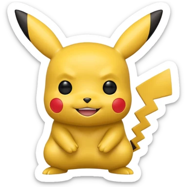 pikachu funko pop sticker