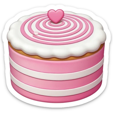 sugar cake sticker