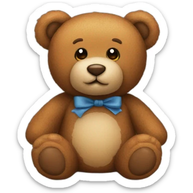 teddy bear sticker