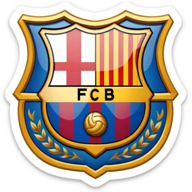 Escudo del Barcelona sticker