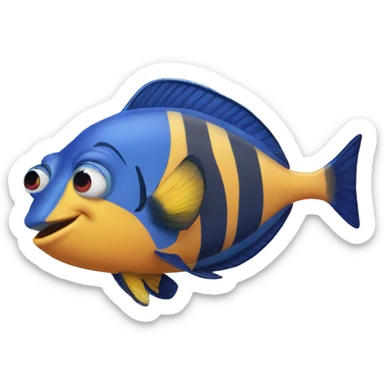 dory fish sticker