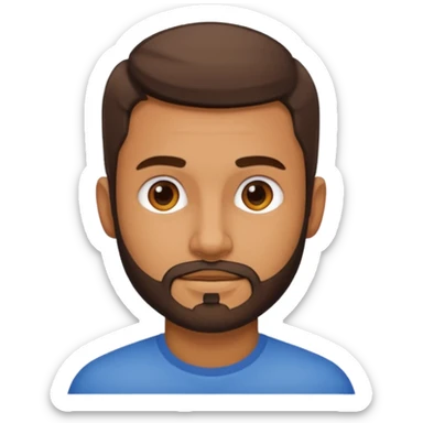 shortest beard sticker