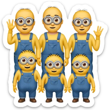 Minions sticker