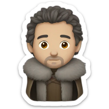 House of stark game of thrones sticker