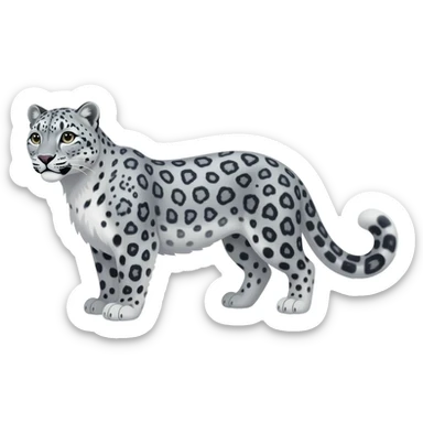 Snow Leopard sticker